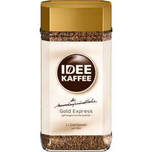Idee Kaffee - Gold Express Oploskoffie - 6x 200g