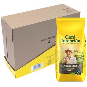 Café Intención Espresso Intensivo 4 x 1kg koffiebonen