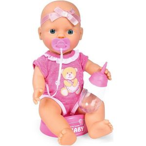 Simba - New Born Baby - Pop - 30 cm - Drinkt en Plast - Inclusief Accessoires