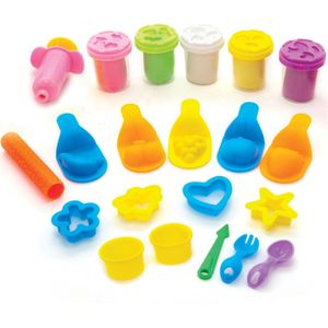 Simba - Art & Fun Kneedset - Fruitemmer - 5 x 50 g Klei - 16 Delen