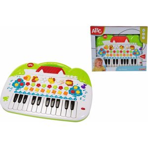 Amy & Benton Bébé Jouet Piano pour Filles, Jouets de Clavier de Piano Musical Enfant en Bas âge pour 3 Ans - 24 Touches, Rose