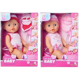 Pop Drinken en Plassen Simba New Born Baby 30 cm
