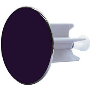 Wastafel stopper Design Impression Large | Afvoergarnituur van metaal, violet, 19613 0