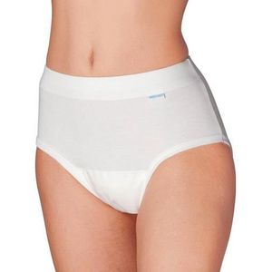 MEDISET made by modellia Incontinentieslip voor dames bij lichte - gemiddelde incontinentie met ingewerkte zuiginleg ca. 250 ml en speciale coating, mt. 50/52, wit