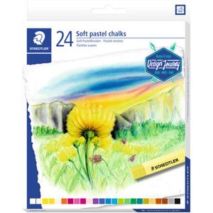 STAEDTLER Design Journey - Zacht Pastelkrijt - set 24 St