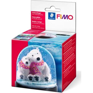 FIMO sneeuwbol - 90 mm x 75 mm