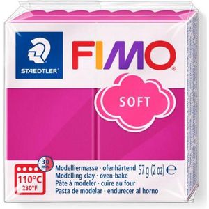 FIMO soft boetseerklei 57 g framboos
