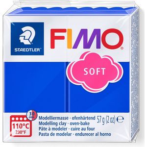 FIMO soft boetseerklei 57 g brilliantblauw