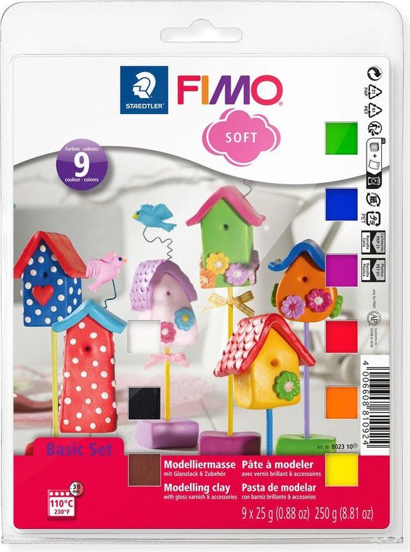 Staedtler Modelliermasse Fimo soft Basispack