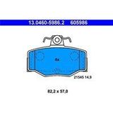 ATE - Remblokkenset - Set Assen - Voor Voertuigen Met ABS - Achteras