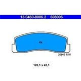 Lada - Remblokken Set - Voor - Set van 4 Remblokken - 13.0460-8006.2