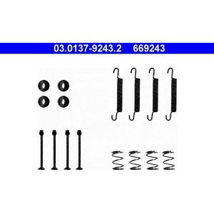 Toebehoren - Parkeerremschoen - Opel - Saab - 03.0137-9243.2