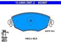 ATE - Remblokkenset - Vooras - Set assen - Remsysteem Bosch
