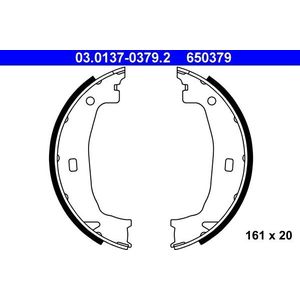ATE - Remschoenset - Achteras - Voor BMW - 34411163244, 34411165968, 34416755273