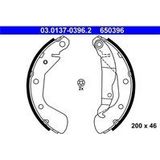 ATE Remschoenen OPEL,VAUXHALL 03.0137-0396.2 1605042,9196292 Remschoenen Set,Remschoenset