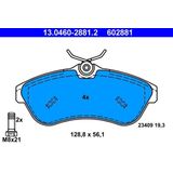 ATE - Remblokkenset - Set Assen - Vooras - Remsysteem Lucas / TRW