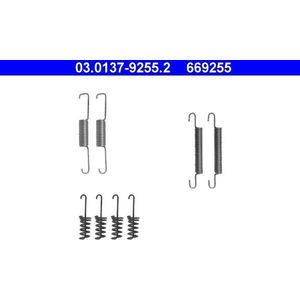 Toebehoren, Parkeerremschoen Mercedes-Benz, Volkswagen Ate 03.0137-9255.2