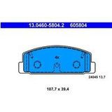 ATE - Remblokkenset - Achteras - Set assen - Voor voertuigen met ABS