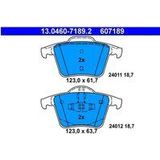 ATE - Remblokkenset - Achteras - Set assen - 13.0460-7189.2