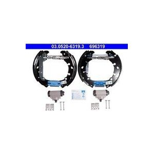 ATE Remschijf, trommelrem FORD,MAZDA 03.0520-6319.3