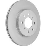 ATE - Remschijf - Geventileerd - Vooras - Gecoat - Buitendiameter 262 mm - Voor voertuigen met ABS