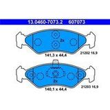 ATE - Remblokkenset - Set Assen - Vooras - Remsysteem ATE - 141,3 mm Breedte