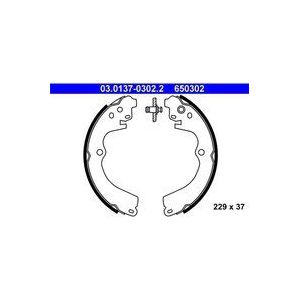 ATE - Remschoenen Set - Remschoenset - Voor SUBARU - Achteras - Tot 12/1993