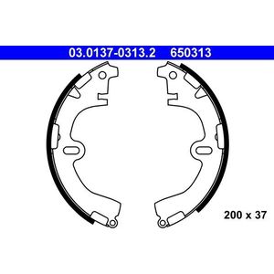 ATE - Remschoenen Set - Remschoenset - Achteras - Geschikt voor TOYOTA
