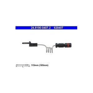 ATE Slijtage-Indicator Remblokken VW,MERCEDES-BENZ 24.8190-0407.2 A9015400017,A9015400117,2D0919351 Waarschuwingscontact, remvoering-/blokslijtage