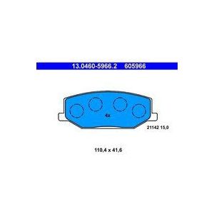 Suzuki - Remblokken Set - Voor - Set van 4 Remblokken - Remsysteem SUMITOMO