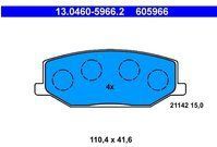 Suzuki - Remblokken Set - Voor - Set van 4 Remblokken - Remsysteem SUMITOMO
