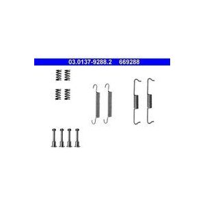 ATE Toebehoren, parkeerremschoen VW,MERCEDES-BENZ,AUDI 03.0137-9288.2 34410002718,34410038346,34410146840 34410417558,1644200720,95535294500