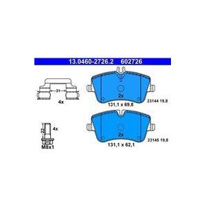 ATE - Remblokkenset - Vooras - Set Assen - Voor MERCEDES-BENZ - Tot Bouwjaar 05/2002