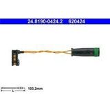 ATE Slijtage-Indicator Remblokken VW,MERCEDES-BENZ 24.8190-0424.2 2E0906206A,2E0906206C,9065401417 Waarschuwingscontact, remvoering-/blokslijtage