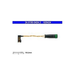 ATE Slijtage-Indicator Remblokken VW,MERCEDES-BENZ 24.8190-0424.2 2E0906206A,2E0906206C,9065401417 Waarschuwingscontact, remvoering-/blokslijtage