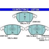 ATE - Remblokkenset - Ceramic - Set assen - Vooras