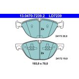 ATE - Ceramic - Remblokkenset - Vooras - Set assen - 34116778048
