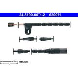 ATE - Slijtage-Indicator Remblokken - Waarschuwingscontact - Vooras Links - 945 mm