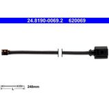 ATE Slijtage-Indicator Remblokken PORSCHE 24.8190-0069.2 99160916100,9P1907253 Waarschuwingscontact, remvoering-/blokslijtage