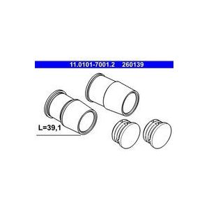 ATE Geleidehulzenset, remklauw VW,MERCEDES-BENZ,AUDI 11.0101-7001.2 0004201376,A0004201376,7E0698647