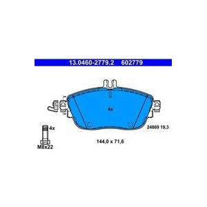 ATE - Remblokkenset - Vooras - Set Assen - Voor Voertuigen Met Sportset - Voor Mercedes-Benz, Infiniti