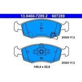 Remblokken Set - Fiat, Lancia - ATE - Set van 4 - Met Slijtageindicator