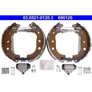 Remschoenset Citroen, Fiat, Peugeot Ate 03.0521-0120.3