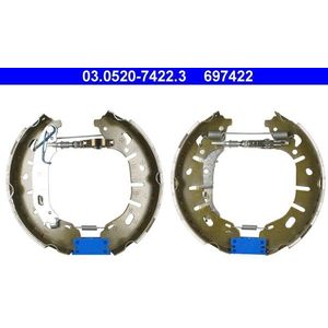 ATE Remschoenen OPEL,FIAT,VAUXHALL 03.0520-7422.3 Remschoenen Set,Remschoenset