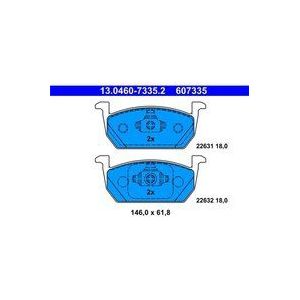 ATE - Remblokkenset - Remblokken - Vooras - Volkswagen - 13.0460-7335.2