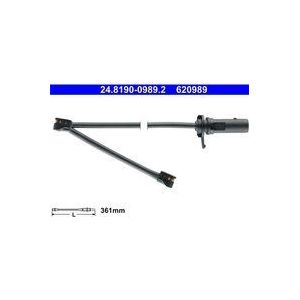 Audi - Slijtageindicator - 24.8190-0989.2 - Waarschuwingscontact - Remvoering-/blokslijtage