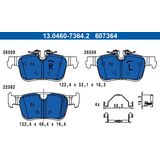 ATE - Remblokkenset - VOLVO 13.0460-7364.2 - Achteras - Met Toebehoren