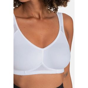 Racerback - Sport BH - Wit - Flex - Stevige Sport BH - Verstelbare Bandjes