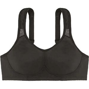 Dorina - Flex - Sport Bh - Zwart - Microstof