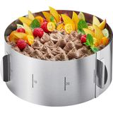 Gefu Tortenring  TONDO ¦ silber ¦ Edelstahl ¦ Maße (cm): H: 10  Ø: 16.0 Backen & Zubehör - Möbel Kraft